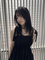 オブ ヘアー 自由が丘 ウエスト(Of HAIR WEST)&nbsp;ワンカールでふんわりレイヤーヘア