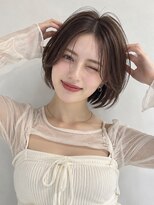 ワゴンバイアフロート(Wagon by afloat) 池袋20代30代丸みショートボブ顔周り髪質改善カラー