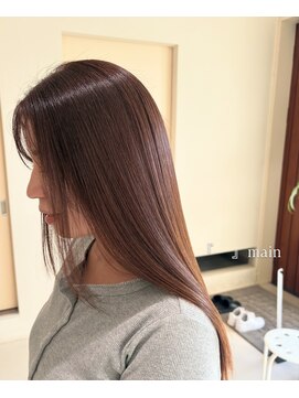 メイン(『　　』main) chocolate　ｃcolor