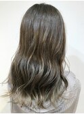 【GOOD DAY HAIR】《グレージュ×フリンジカラー》　　下北沢