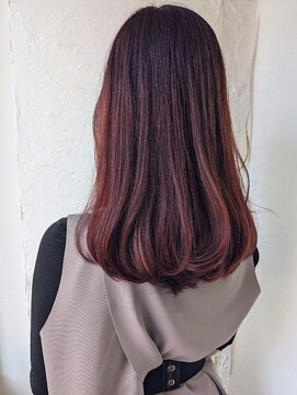 ムーンジェジェ(moon jeje) 大人女性のための、艶やかピンクパープル★　藤原