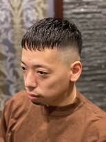 プレミアムバーバー 目黒店(PREMIUM BARBER produce by HIRO GINZA) 冬こそサイドグラデーションスタイル