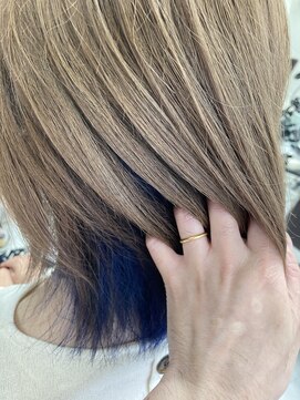 ヘアバイプルーヴ(Hair by PROVE) インナーブルー