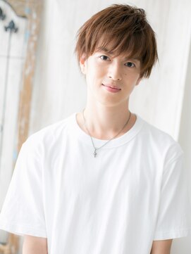 トニーアンドガイ メン 与野駅前店(TONI&GUY MEN) ハイトーンカラーの抜け感ヘアショートa