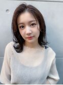 Hona hair ☆ ニュアンスくびれミディヘアー