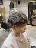 波打ちスパイラルパーマ
