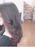 ナチュラルエレガント インナー+イヤリングカラー韓流レイヤー