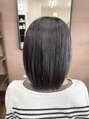 ヘアーサロン カラー 色彩店(COLOR) 髪質改善カラーの暗めのグレージュ