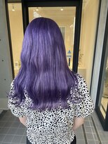 アソビセカンド 原宿(ASOBI 2nd)&nbsp;ロング/アクリルパープル