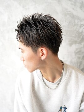 アルファ 新宿(alpha) フェザーパーマ/刈り上げセンターパート/サーフカール[新宿]