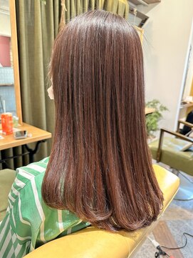 ムーン(moon) #ショコラアッシュ #ヘルシースタイル #ふんわりカール