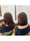 60代／悩み解決☆ミディアムボブ