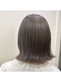 ハブ ヘアー(HUB hair) 跳ねやすい長さを活かして外ハネスタイルに☆