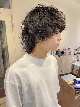 テトラ バイ ネオリーブ 横浜西口店(tetra by neolive) 横浜★ウルフカットのツイストスパイラル