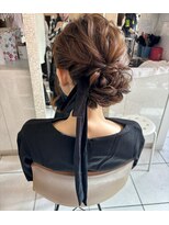 ヘアメイク マリア 福岡天神西通り(hair make MARIA)&nbsp;ゆるふわアップ