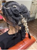 金箔トレンド☆ヘアアレンジ