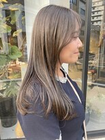 ヘアー アイス ルーチェ(HAIR ICI LUCE)&nbsp;ブリーチなしカラー ショコラアッシュ グレージュ  /林