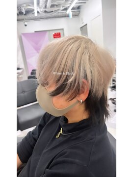 エイト 神戸三宮店(EIGHT) two-tone BLACK+WHITE