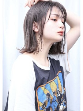 フルショウ 栄店(FURUSHO) 結べるボブミニマルボブ外ハネボブくびれボブチャコールグレー