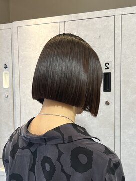 イオエ 元町(ioe) イメチェン/フルバング/似合わせカット/レッドブラウン/髪質改善