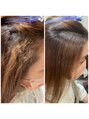 髪質改善ヘアエステサロン オプシア(OPSIA) 癖が強い方でもダメージを抑えて癖をしっかり伸ばしました!