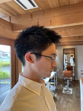 エイム オブ ガーネット aim of garnet スパイキーショート メンズショート 眉毛カット