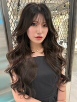 ロンドウル 熊本(Lond ulu) 大人美人なlayer style /ネオ韓国layer cut/フォギーベージュ