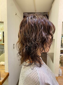 キサイ バズ(kisai BUZZ) パーマウルフ/ブラウンカラー