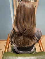 カシータフロル モゾワンダーシティ店(Casita flor)&nbsp;オリーブベージュ×韓国風巻き髪