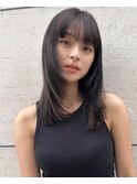 20代30代40代ウルフボブアンブレラカラーこなれミディイメチェン