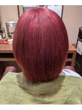 アグーラ ヘアデザイン(Agu La hair design) ピンクカラー