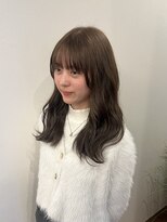 ヘアーラウンジルシェル(HAIR LOUNGE Le ciel) 初カラー！    オリーブブラウン