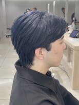 アッシュ 高幡不動店(Ash)&nbsp;【Ash高幡不動×巖本】ブリーチダブルカラー ブルーブラック