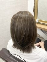 クラビス プラチノ(CLAVIS PRATINO) 白髪ぼかしハイライトカラー/大人レイヤーカット