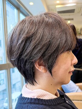 ロンド パルティール 大宮(Lond partir) ウェーブミディアム似合わせカットメルティカラーショート/大宮