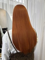 リュンヌ(Lune)&nbsp;オレンジカラー/暖色系/ブリーチカラー/ダブルカラー/YU41