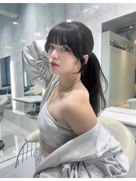 ジーナ 梅田茶屋町(Zina) 髪質改善＊顔周りレイヤー似合わせカット＊【Zina 梅田茶屋町】