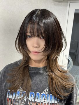 ロングウルフ/クラゲウルフ/ハッシュカット