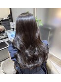 透明感グレージュ