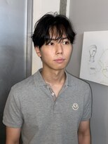 【ステップボーンカット】メンズレイヤーマッシュ