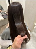 髪質改善×水光感カラー