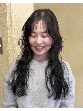 ローレン(LOREN) ミディアムヘア/デザインカラー/フェイスフレーミング/栄/久屋