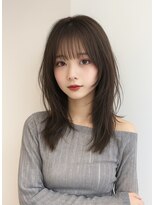 ゲイン(Gain)&nbsp;大人上品ロングレイヤー×透け感シースルーバング