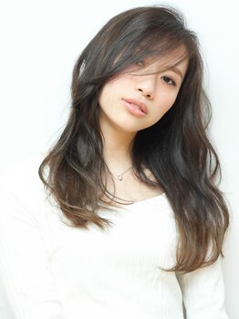 小顔見せカットでいつものイメージ変えたい40代◆ミリ単位カットの繊細な高技術×髪質改善【西大島/亀戸】