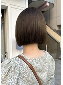 切りっぱなしボブ/ぱつっとボブ
