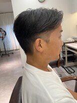 マシェリ バイ ハセ(ma cherie by HASE) カット×毛流れパーマ