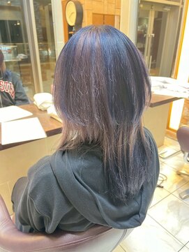 ルページ 千葉(lpage) 髪質改善/顔周りレイヤーカット/グレージュ[千葉/千葉駅]