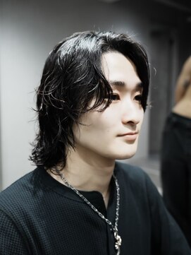 テクト バイアッシュ 吉祥寺店(Tect by Ash) メンズボブミディアムウルフニュアンスパーマスパイラルパーマ