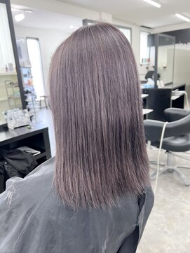 シールドヘアー 沖縄 新都心(C'LD Hair) ラベンダーグレージュ