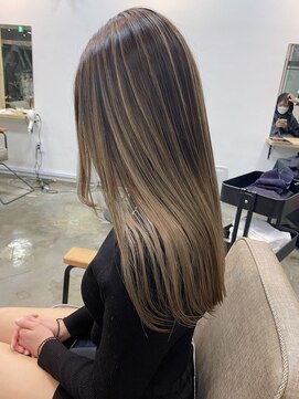 イェッカ(YECCA) ブリーチ1回バレイヤージュ